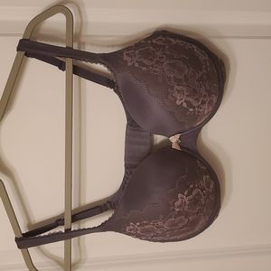 Gray and pink VS 36DDD bra